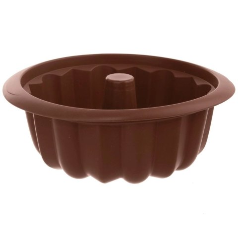 Forma do Pieczenia Babki z Kominem Silikonowa Nieprzywierająca ORION 26 cm