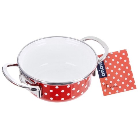 Garnek emaliowany TECKA 14 cm, 650 ml