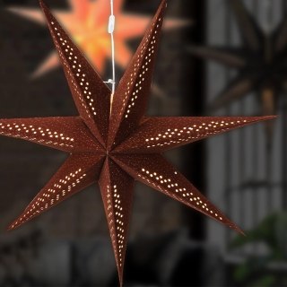 Gwiazda Ozdoba Świąteczna Świecąca Wisząca HOME STYLING COLLECTION 60 cm