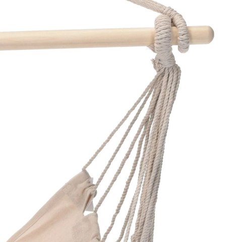 Hamak Brazylijski Podwieszany Fotel Grafitowy z Poduszką ProGarden 95 cm