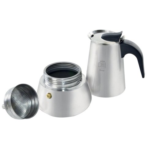Kawiarka na Gaz Ciśnieniowa Stalowa Włoska Solidna Trwała ORION 450 ml