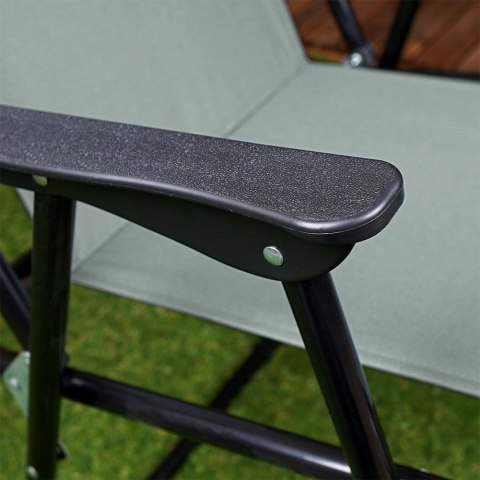 Krzesło na Plażę Biwak Wędkarskie Turystyczne Składane VILDE 54x44,5x72,5cm