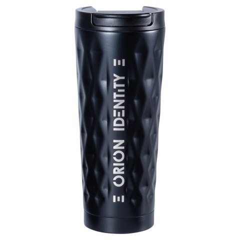 Kubek Termiczny Bidon Stalowy Nierdzewny Próżniowy Czarny ORION 500 ml