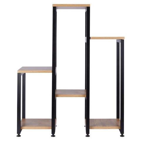 Kwietnik Stojak na Kwiaty 6-Poziomowy Kaskada Metalowy Loft VILDE 80 cm