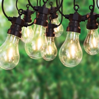Lampki Led Girlanda Żarówki Ogrodowe Ozdobne Lekkie Solidne VILDE 12,5 m
