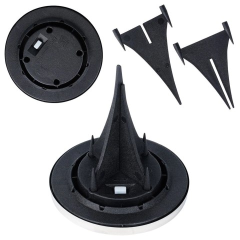 Lampki Ogrodowe Solarne LED Stalowe Wbijane VILDE 11,5 cm 12 szt.