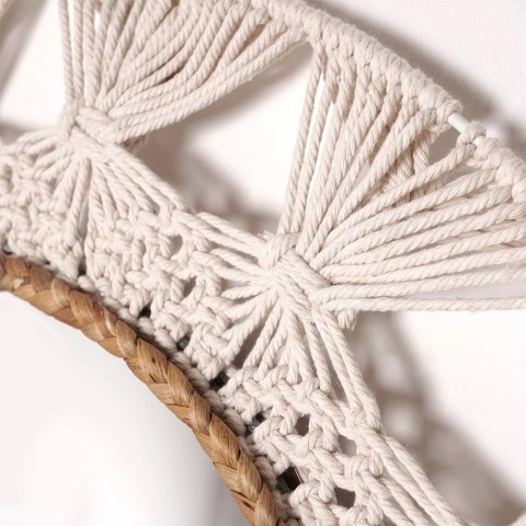 Lustro Ścienne z Ramą Wiszące Ozdobne Dekoracyjne HOME STYLING 55 cm