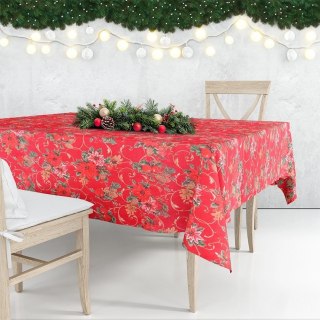 Obrus świąteczny plamoodporny 180x130 cm