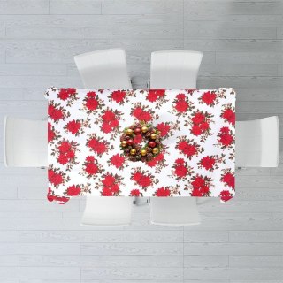 Obrus świąteczny plamoodporny 180x130 cm