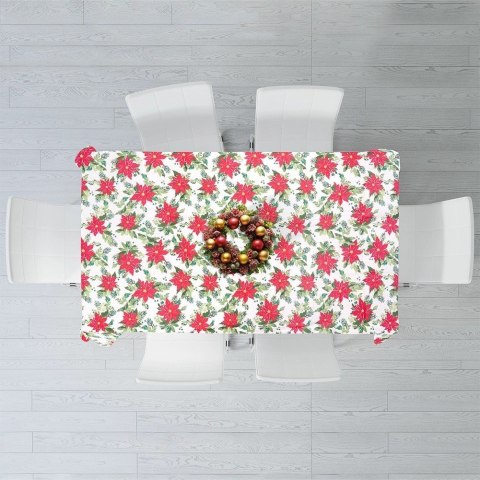 Obrus świąteczny plamoodporny 220x150 cm