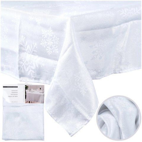 Obrus świąteczny plamoodporny 220x150 cm