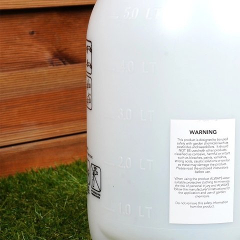 Opryskiwacz do Roślin Ciśnieniowy Ogrodowy Ręczny Duży Solidny VILDE 5 l