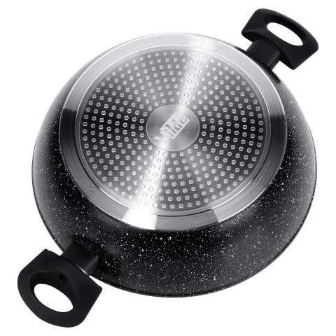 Patelnia Granitowa Nieprzywierająca Głęboka Gaz Indukcja ORION 28 cm 3,5l