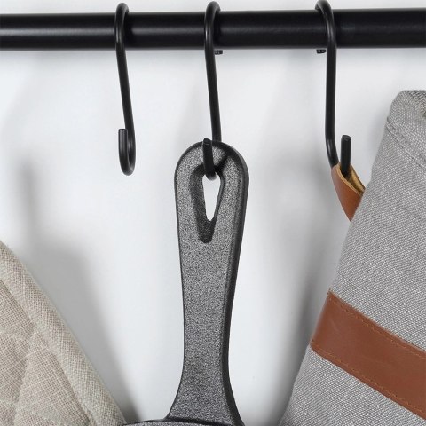 Patelnia Indukcja Gaz do Grillowania Żeliwna Solidna Trwała VILDE 28x28 cm