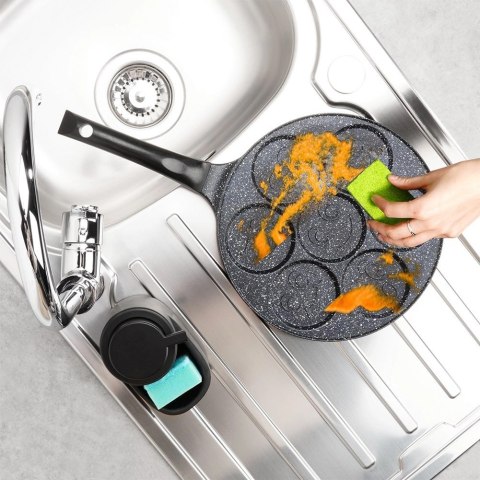 Patelnia do jajek granitowa 7 otworów BASIC LINE 26 cm