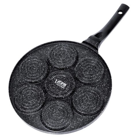 Patelnia do jajek granitowa 7 otworów BASIC LINE 26 cm