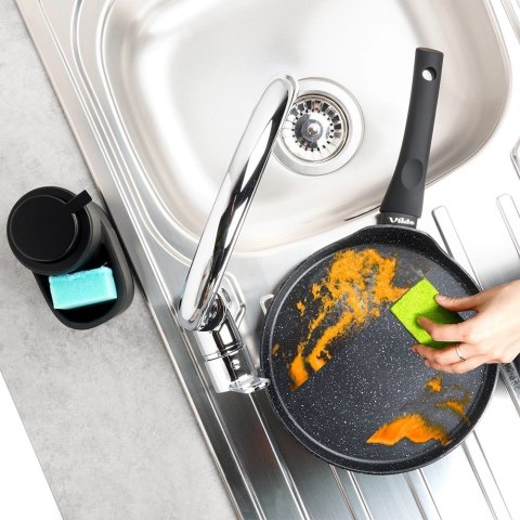 Patelnia do naleśników granitowa BLACK LINE 24 cm