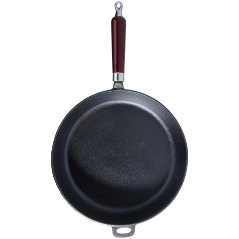 Patelnia Żeliwna Indukcja Gaz Grillowa na Ognisko Solidna Trwała VILDE 30cm