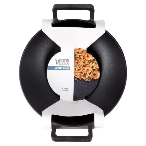 Patelnia wok żeliwna CAST LINE 32 cm