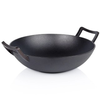 Patelnia wok żeliwna CAST LINE 36 cm