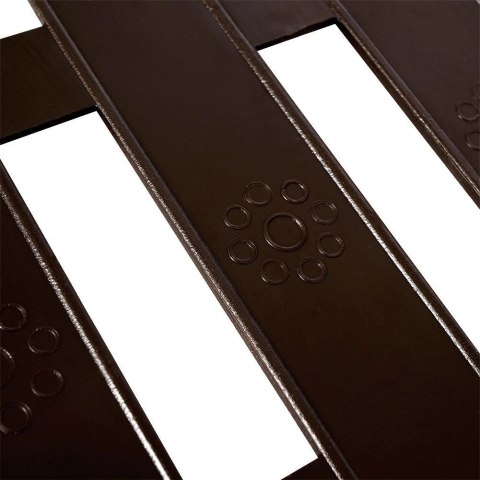 Płotek Ogrodowy Brązowy Palisada Obrzeże VILDE 20x15 cm 10 szt.