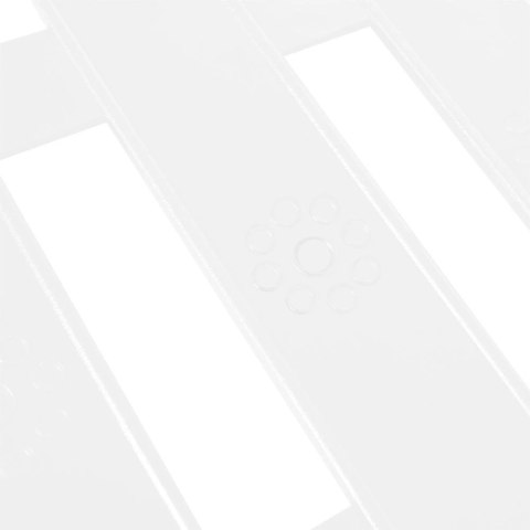 Płotek ogrodowy biały 20x15 cm 10 szt.