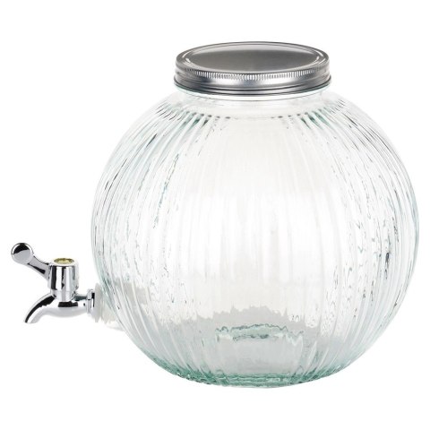 Słój Dozownik do Napojów z Kranikiem Szklany EXCELLENT HOUSEWARE 5,5 l