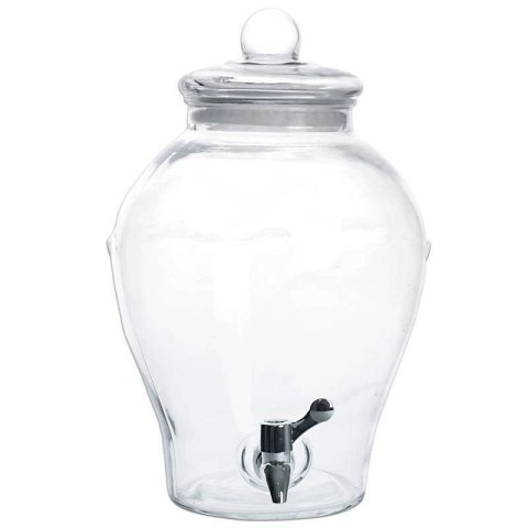 Słój Dozownik do Napojów z Kranikiem Szklany Zamykany Solidny ORION 6,5 L