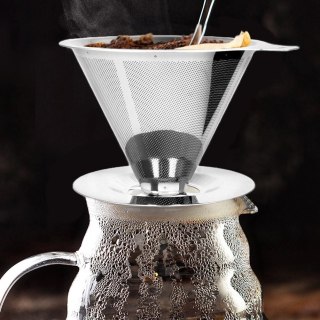 Stalowy Filtr do Parzenia Kawy Sitkowy do Szklanki ORION