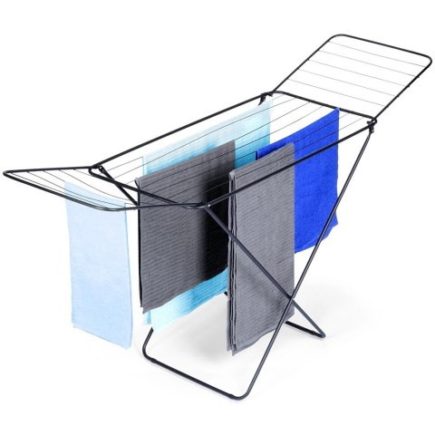 Suszarka na Pranie Ubrania Stojąca Składana Metalowa Pojemna VILDE 181 cm