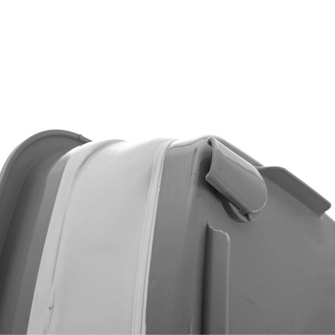 Suszarka na naczynia silikonowa składana 37x31,5x14,5 cm