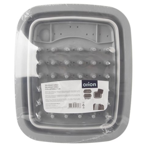 Suszarka na naczynia silikonowa składana 37x31,5x14,5 cm