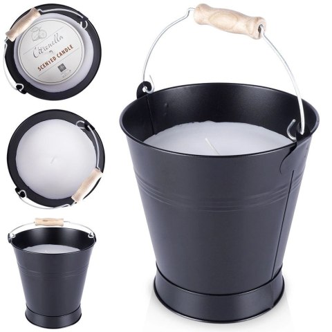 Świeca Odstraszacz Przeciw Komarom Citronella z Olejkiem ORION 16x18 cm