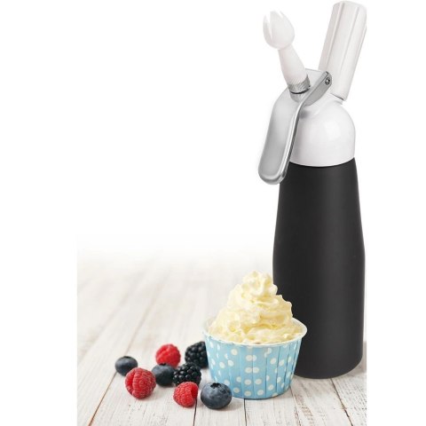 Syfon do Przygotowywania Bitej Śmietany Czarny 3 Końcówki ORION 680 ml