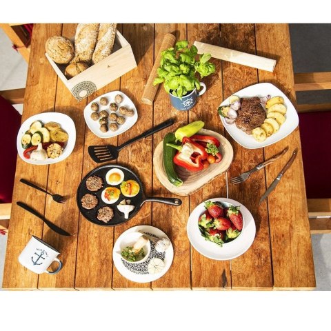 Sztućce do Steków i Burgerów Stalowe ORION 2 el.