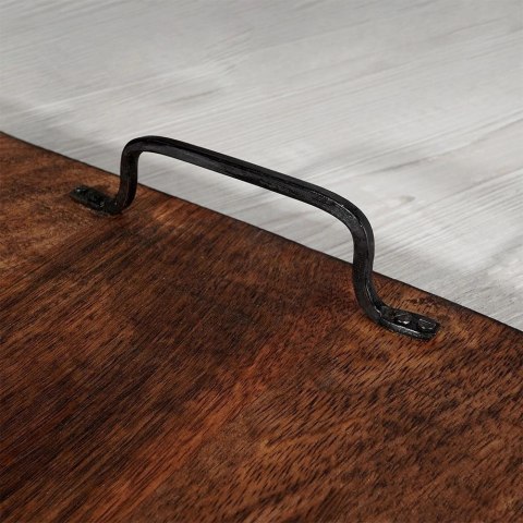 Taca Deska do Krojenia Serwowania Drewniana z Uchwytami ORION 56 x 29,6 cm