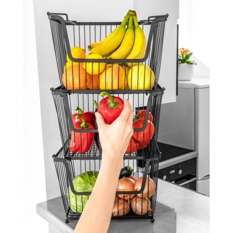 Uniwersalny Koszyk Kuchenny do Piętrowania Owoców VILDE