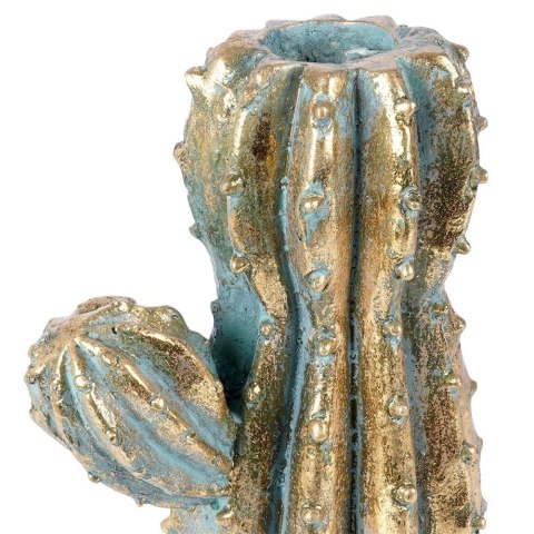 Wazon na Kwiaty Złoty Kaktus Ozdobny Dekoracyjny VILDE 41,5 cm