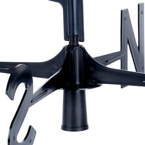 Wiatrowskaz Róża Wiatrów Kogut Pogodowy Ozdobny Precyzyjny VILDE 40 x 40 cm