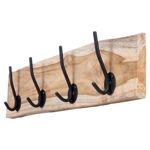 Wieszak Ścienny na Ubrania Drewniany Solidny HOME STYLING COLLECTION 49,5cm