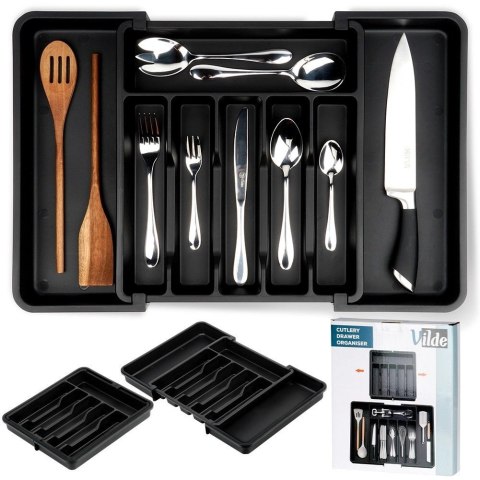 Wkład na Sztućce do Szuflady Rozsuwany VILDE 33-56,5x37,5 cm