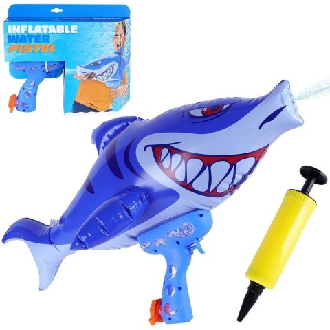Zabawka Pistolet na Wodę Dmuchany Rekin Solidny FREE & EASY 70 x 28 x 38 cm