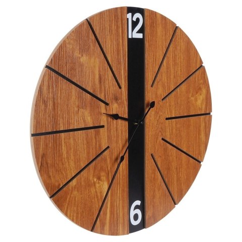 Zegar na Ścianę Ścienny Zawieszany Wiszący Brązowy Solidny VILDE 60 cm