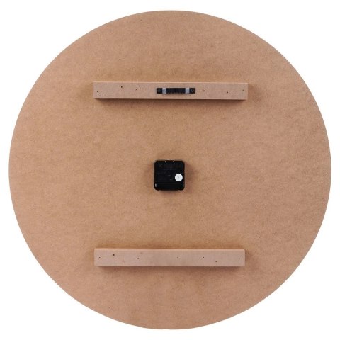 Zegar na Ścianę Ścienny Zawieszany Wiszący Brązowy Solidny VILDE 60 cm