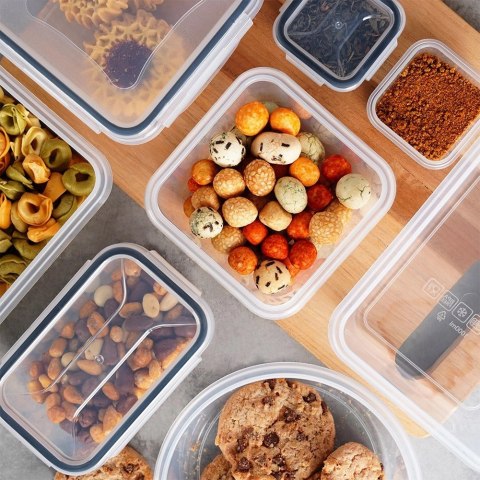 Zestaw Pojemników Spożywczych Kuchennych na Żywność Jedzenie ORION 24 szt.