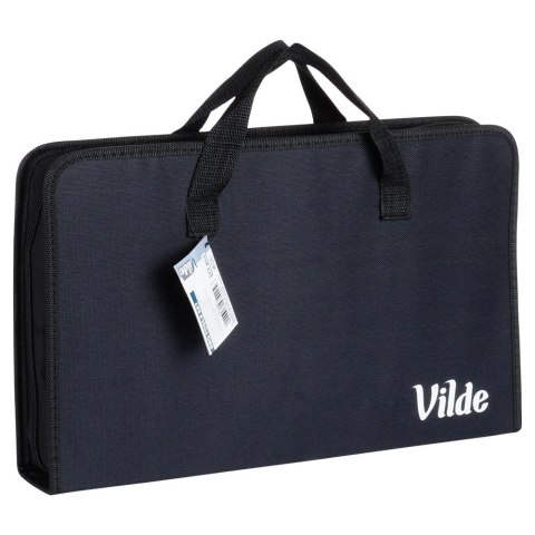 Zestaw Przyborów Akcesoria do Grilla Stalowe z Etui VILDE 33 el.