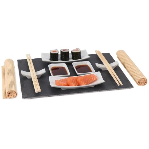 Zestaw do Serwowania Podawania Sushi Porcelanowy EXCELLENT HOUSEWARE 13 el.