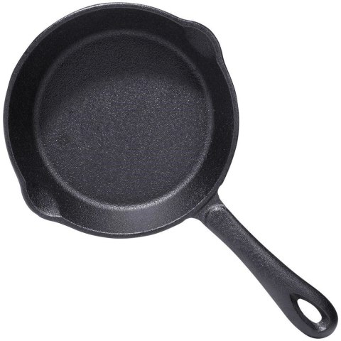 Żeliwna Okrągła Patelnia do Wylewania na Gaz ORION 16 cm