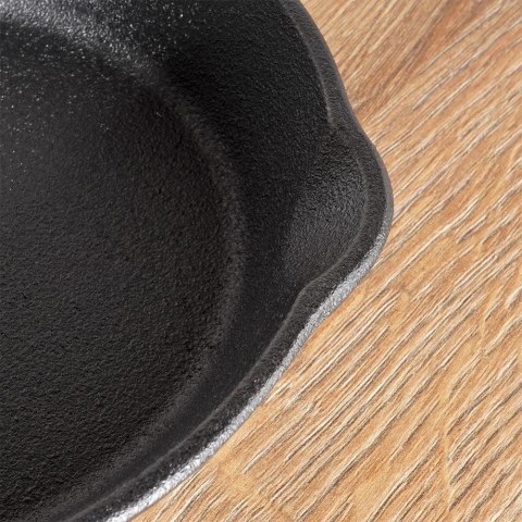 Żeliwna Okrągła Patelnia do Wylewania na Gaz ORION 16 cm