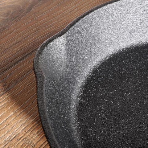 Żeliwna Okrągła Patelnia do Wylewania na Gaz ORION 16 cm